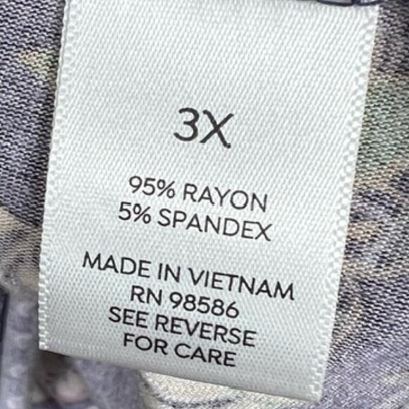 Westport Womens Plus Size Tunic 3X - Picture 5 of 6